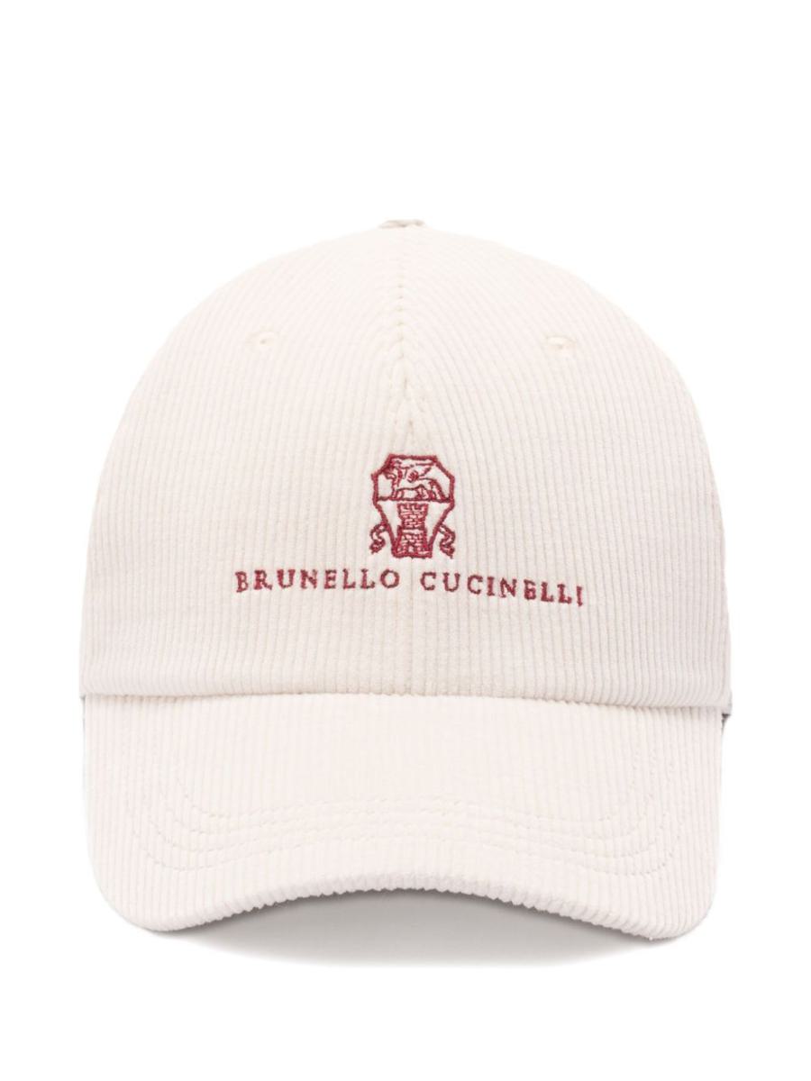 Brunello Cucinelli Logo Cotton Baseball Cap