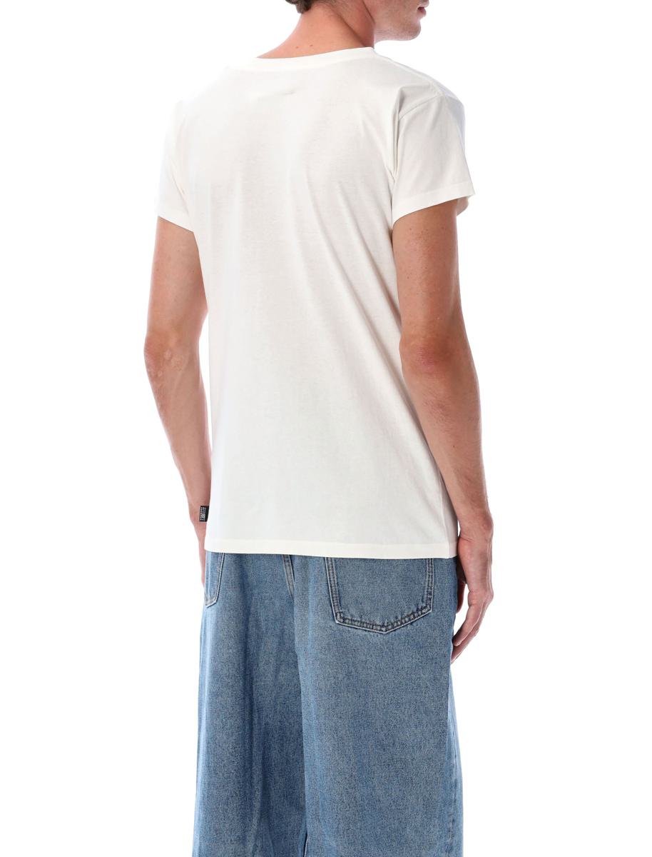 MM6 Maison Margiela Star Patch Fitted Cotton T-Shirt