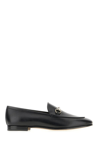 Gucci Jordaan Leather Loafers