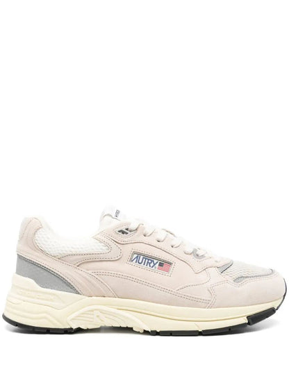 Autry "Hyperway Low" Suede Mesh Sneakers Shoes