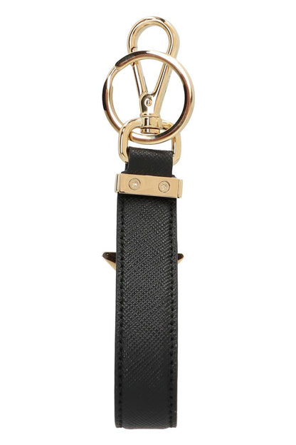 Prada Logo Detail Leather Card Holder