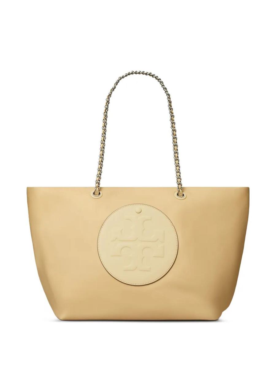 Tory Burch "Ella" Chain Zip Tote Bags