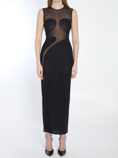 Knit Molded Midi Dress