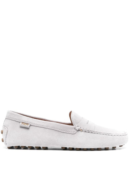 Tod'S Gommino Suede Leather Loafers