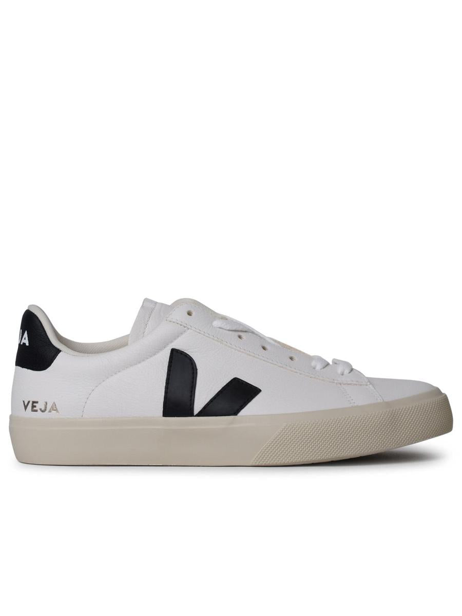 Veja White Leather Sneakers