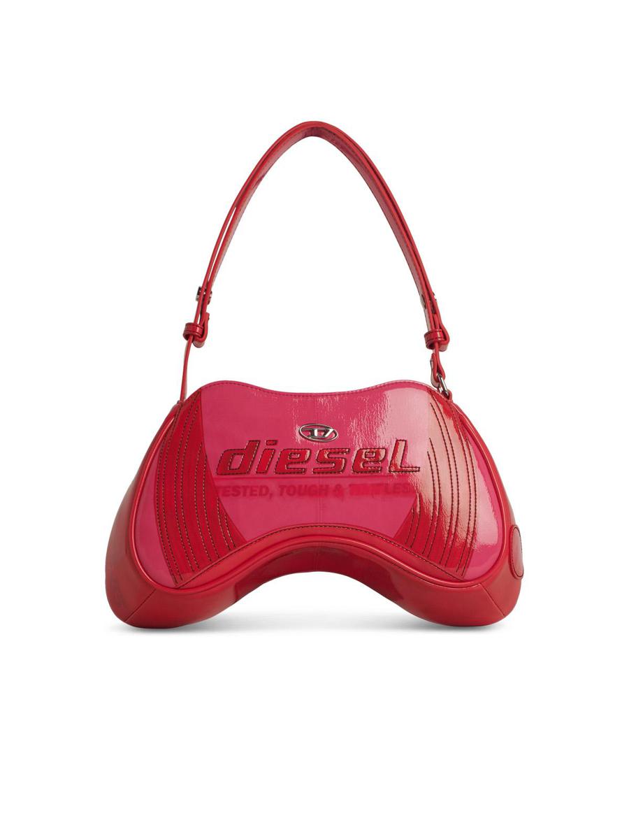 Diesel 'Play' Fuchsia Polyurethane Bag