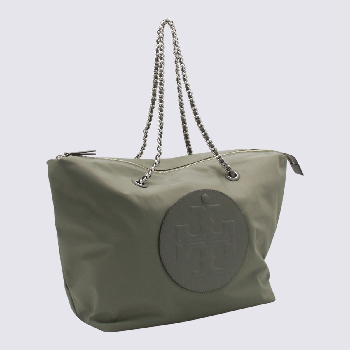 Tory Burch Grey Green Totes