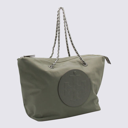Tory Burch Grey Green Totes