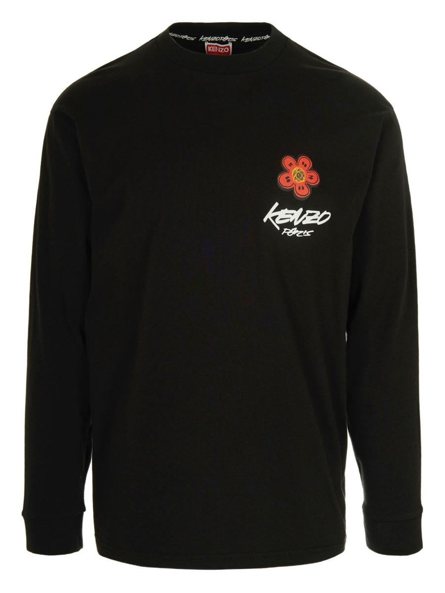 Kenzo Futura Logo Cotton T-Shirt