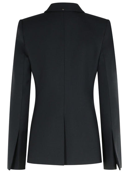 Sportmax 'Cocco' Black Virgin Wool Blazer