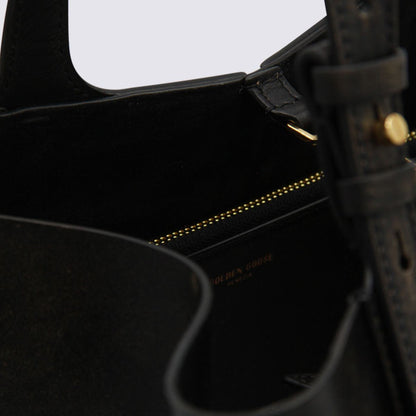 Golden Goose Black Leather Totes