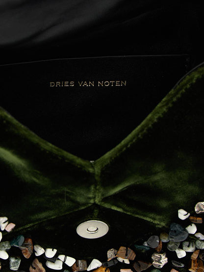 Dries Van Noten 'Embellished Envelope' Clutch