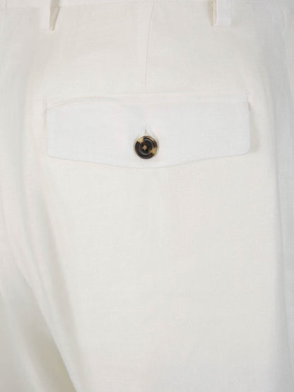 Lardini Linen Formal Bermuda Shorts