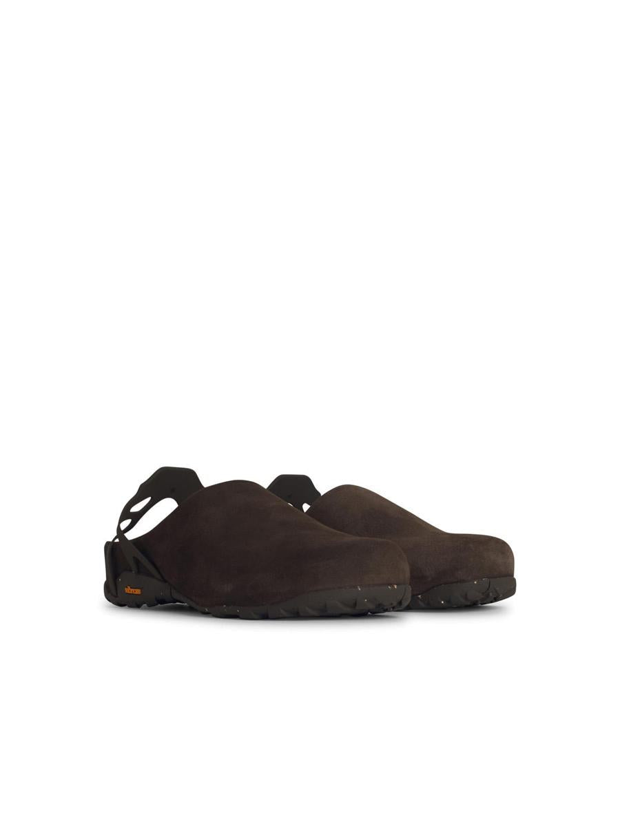 Roa 'Fedaia' Brown Leather Slippers