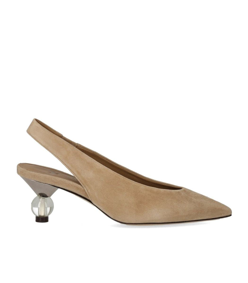 Weekend Max Mara Orma Beige Slingback Pump