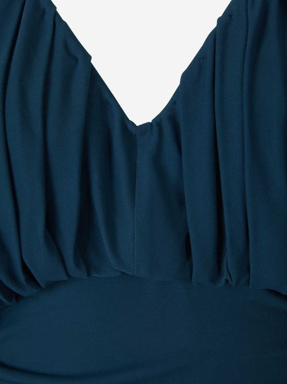 Saint Laurent Ruched Mini Dress