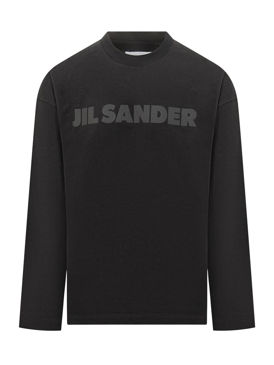 Jil Sander Jil Sander Black Long Sleeve T-Shirt