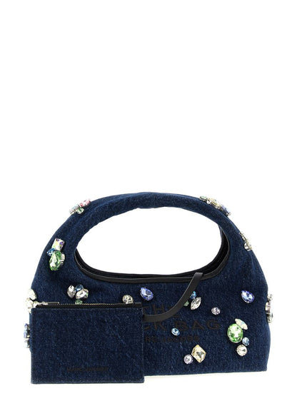 Marc Jacobs 'The Gem Denim Mini Sack' Handbag