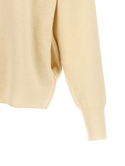 Ma'Ry'Ya Half Zip Sweater