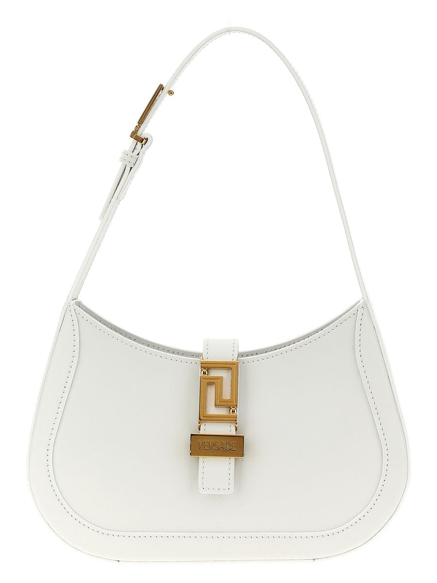 Versace White Leather Bag