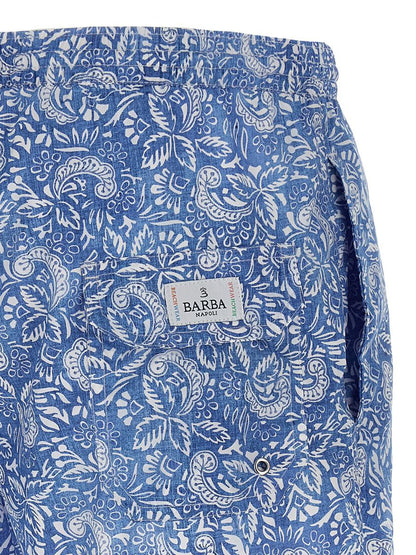 Barba Paisley Floral Swimsuit