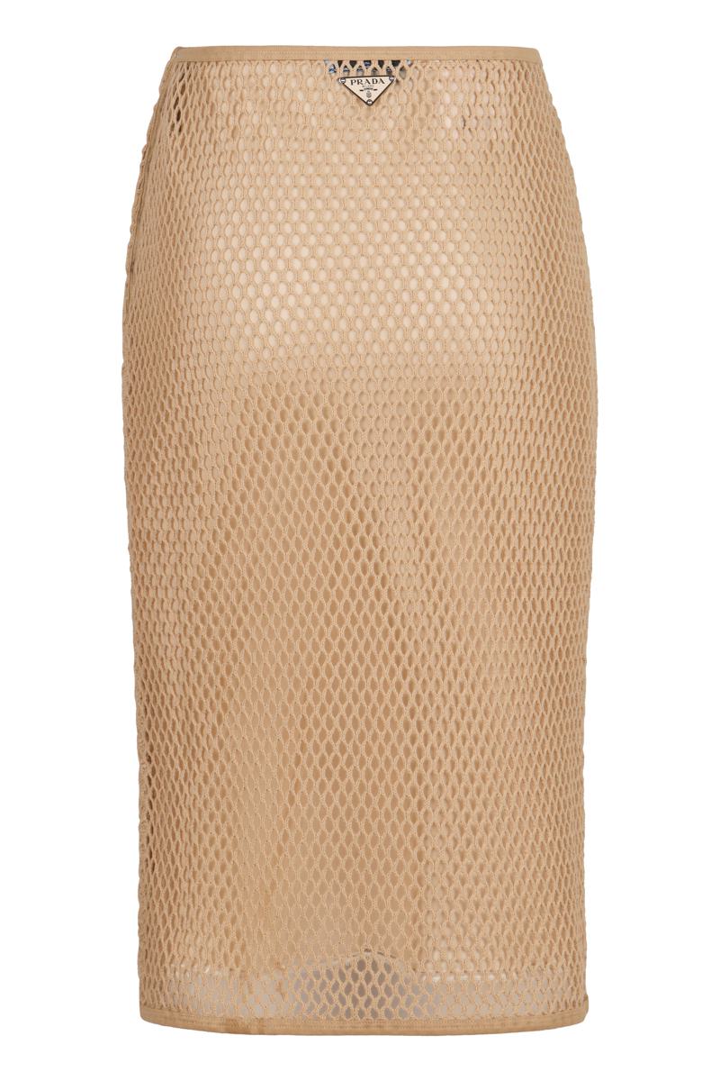 Prada Cotton Midi Skirt