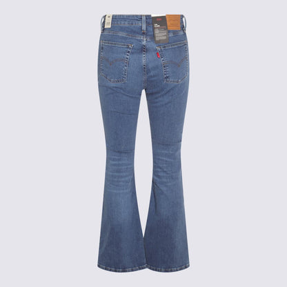 Levi'S Blue Cotton Denim Jeans