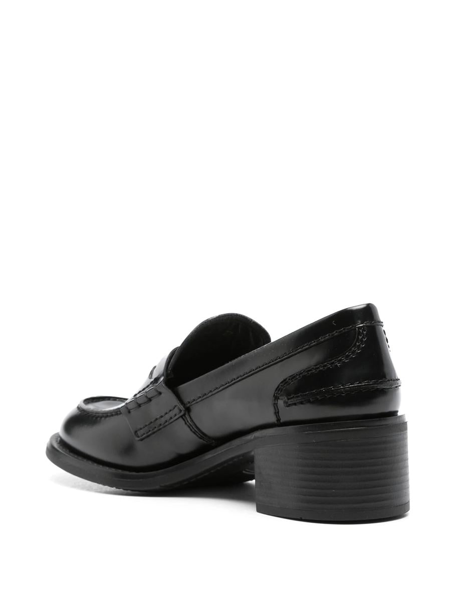 Miu Miu Brushed Leather Penny Loafers
