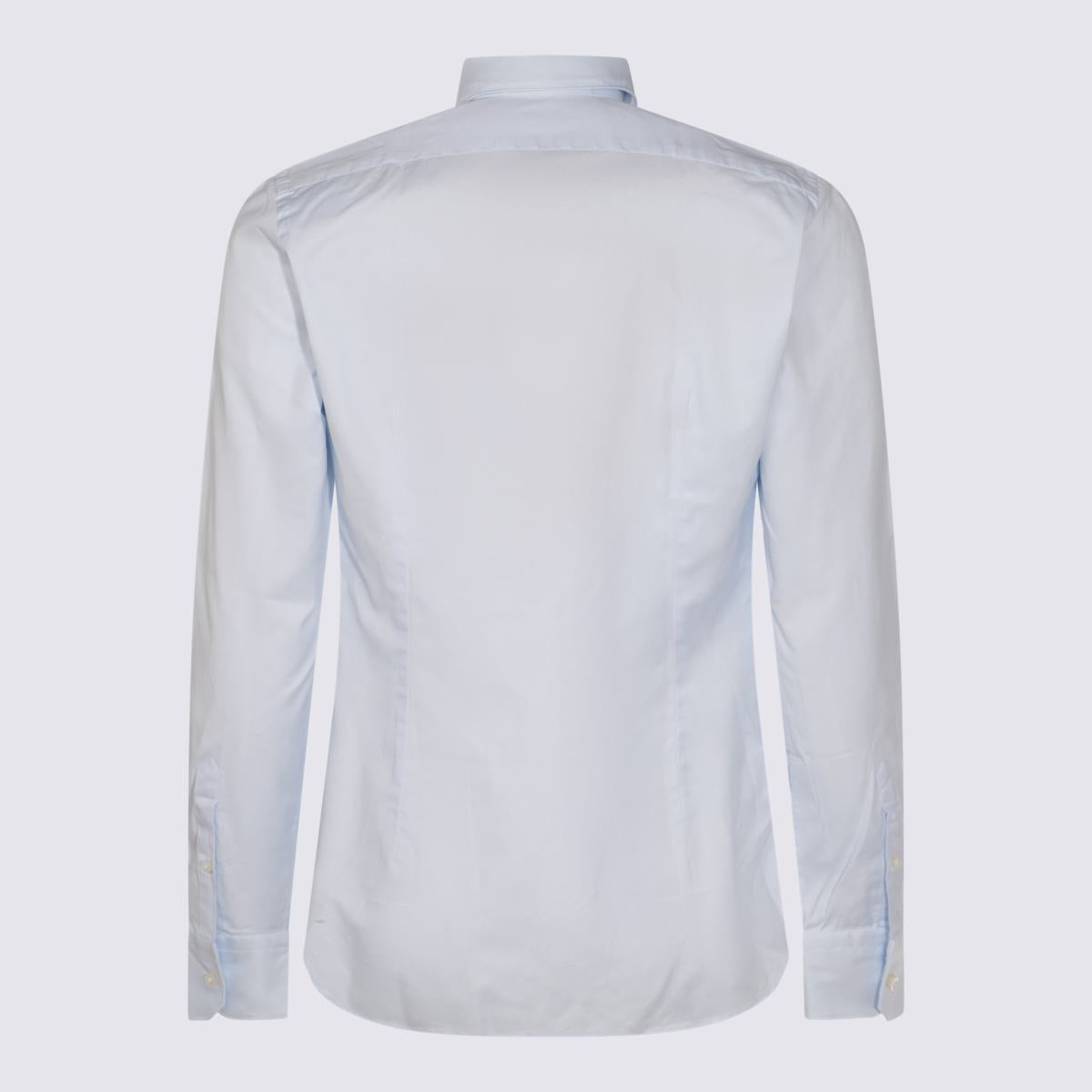 Glanshirt Light Blue Cotton Shirt