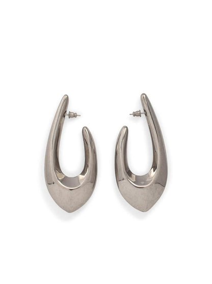 Panconesi Silver 'Spada Drop' Earrings