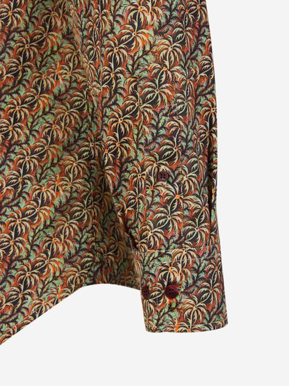 Etro Coconut Tree Cotton Shirt