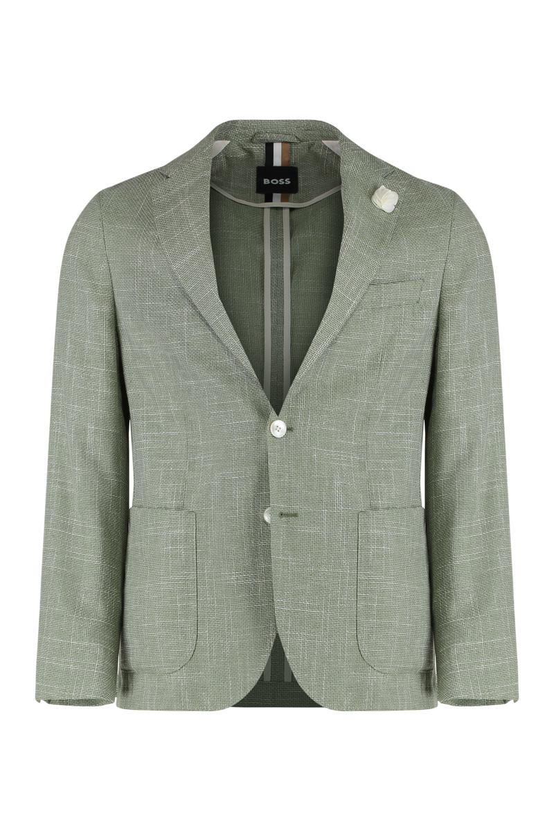 Boss Single-Breasted Two-Button Jacket