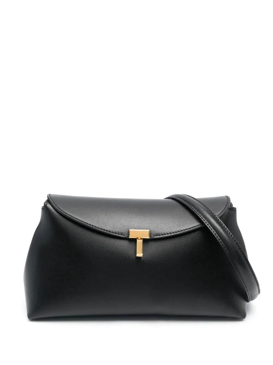 TOTEME "T Lock Leather" Clutch Bags