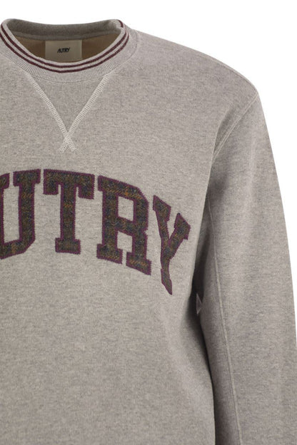 Autry Crew-Neck Sweatshirt With Logo