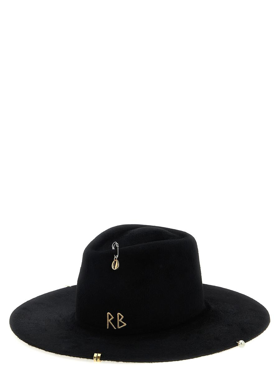 Ruslan Baginskiy 'Chain Strap Fedora' Hat
