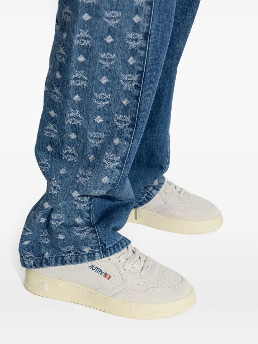 Autry "Medalist Low" Suede Sneakers Shoes