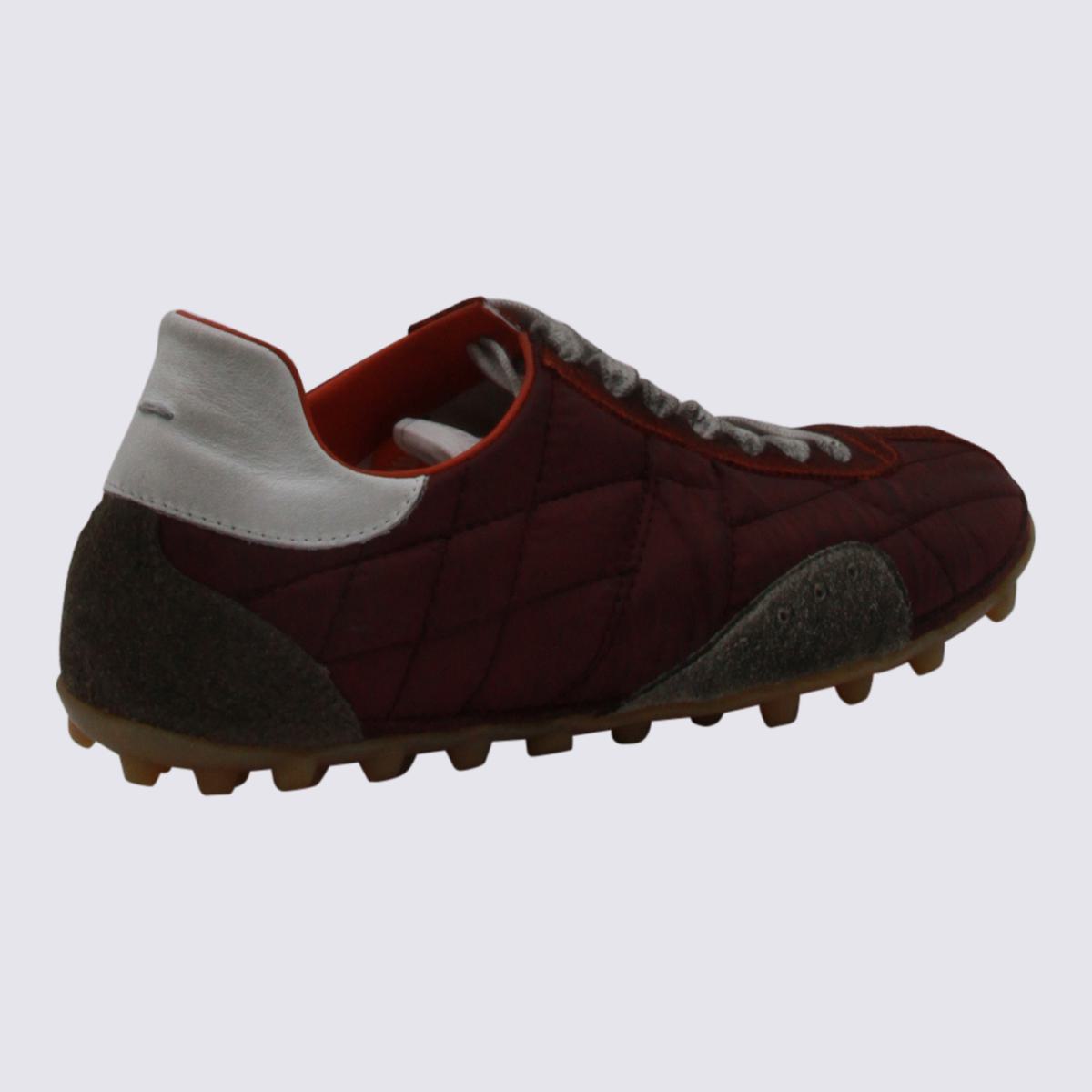 Maison Margiela Dark Red Sneakers