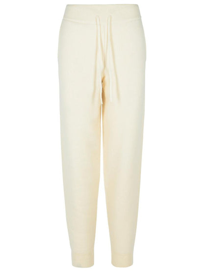 Loulou Studio 'Hespero' Ivory Cashmere Trousers