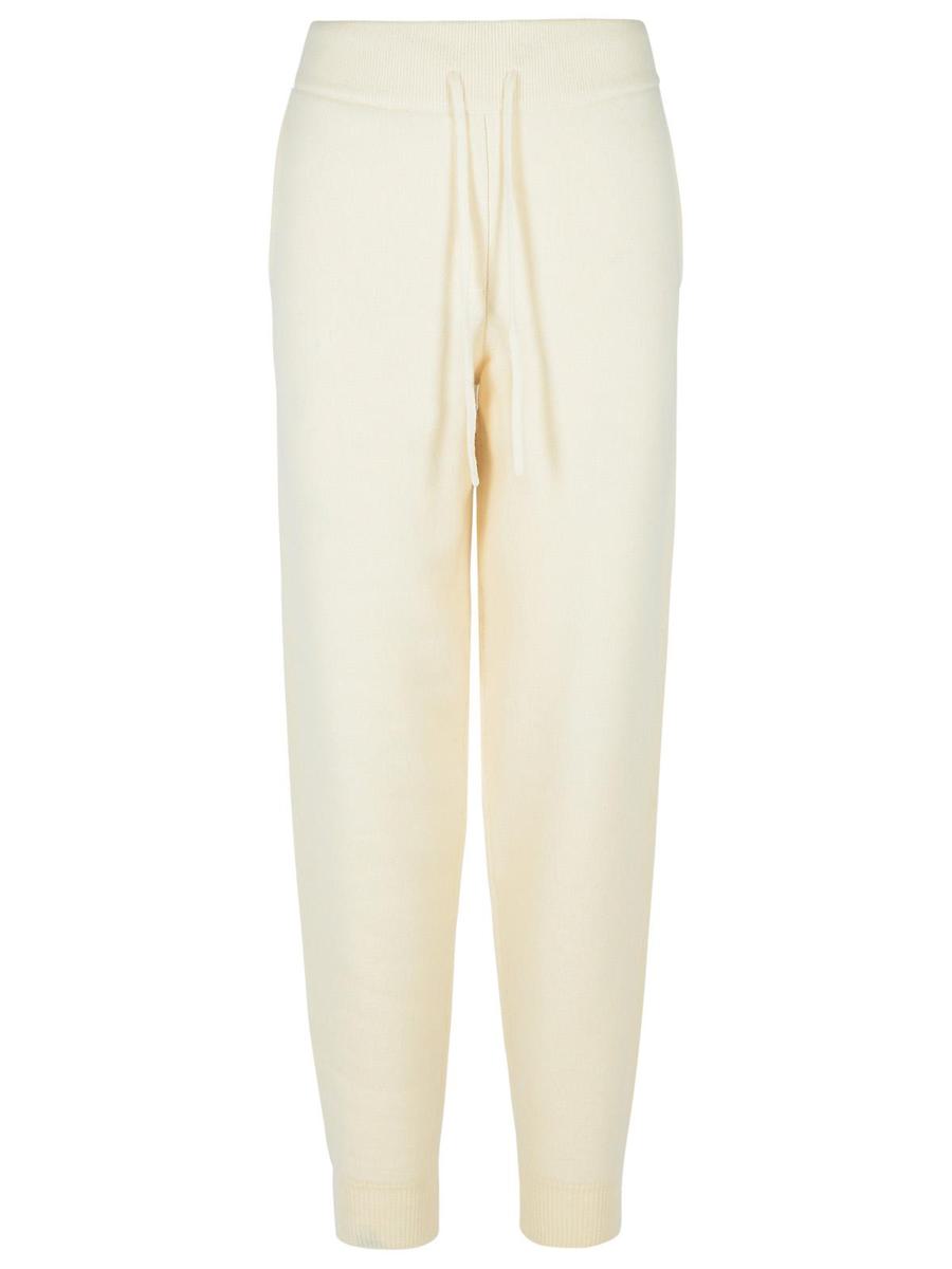 Loulou Studio 'Hespero' Ivory Cashmere Trousers