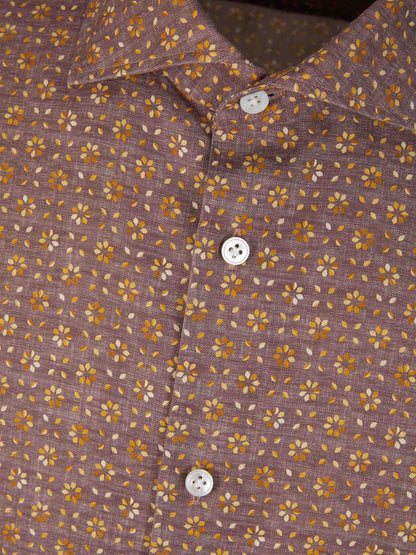 Vincenzo Di Ruggiero Printed Cotton Shirt