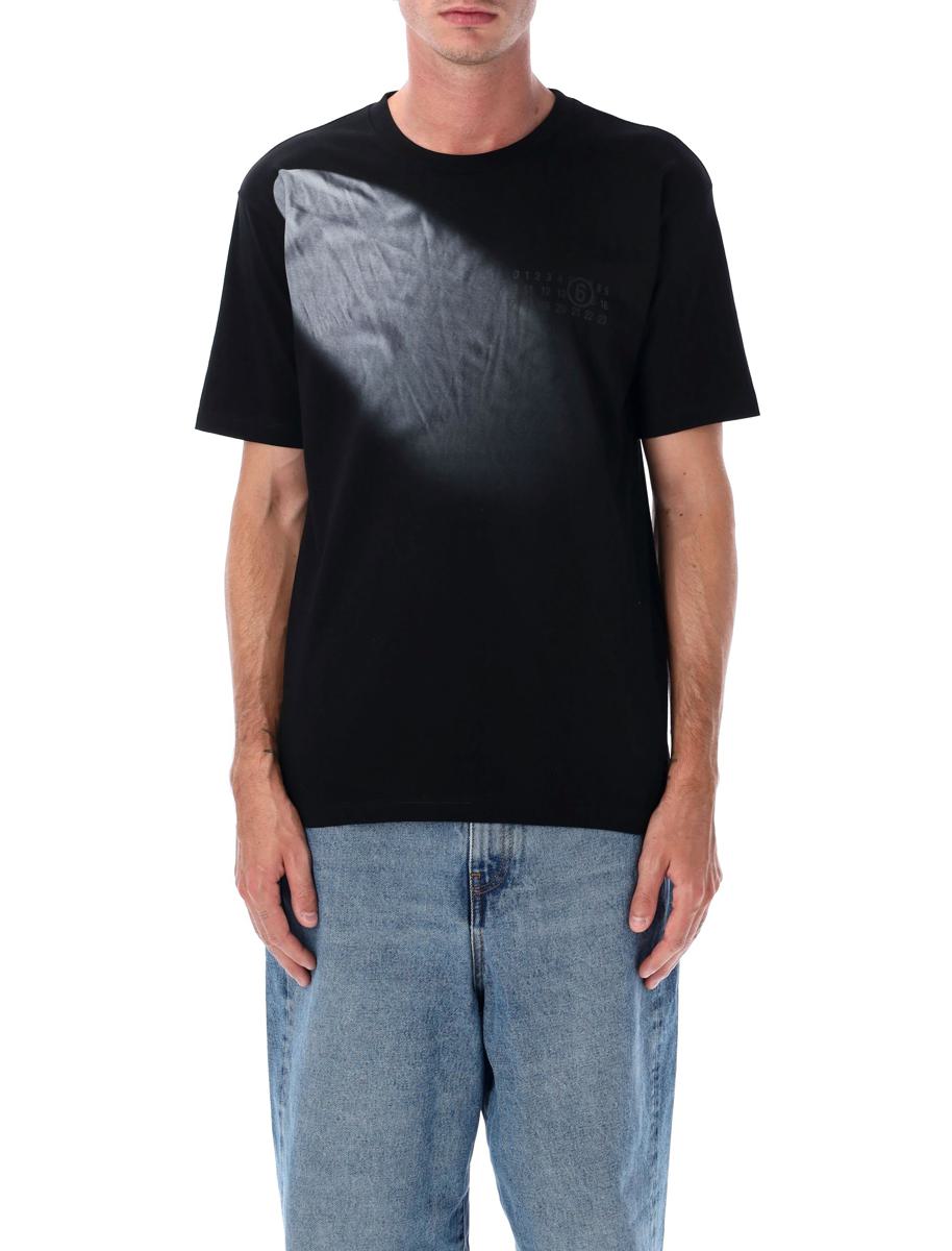 MM6 Maison Margiela Spotlight Print Cotton T-Shirt