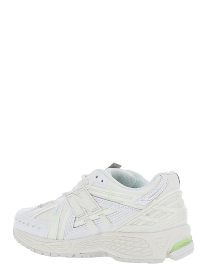 '1906R' White Sneaker With Mesh Design And Side Logo In Synthetic Fiber Unisex
