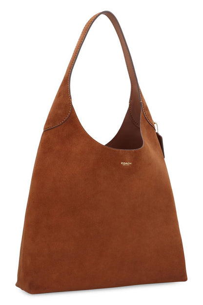 Coach Brooklyn 39 Suede Shoulder Bag