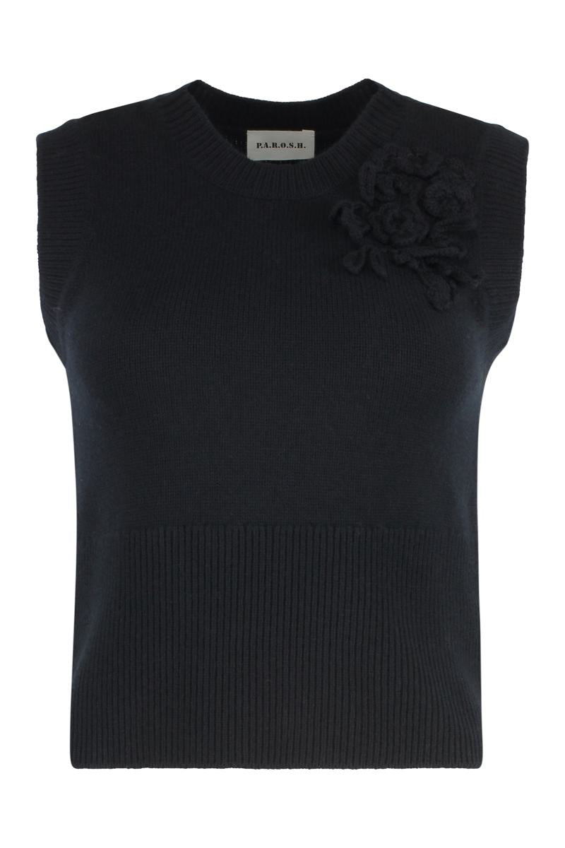 P.A.R.O.S.H. Loira Knitted Vest