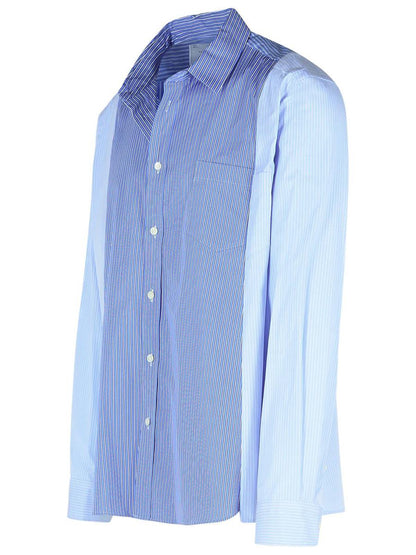 Sacai Light Blue Cotton Shirt