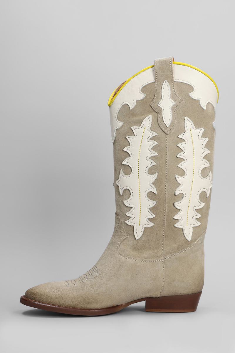 Gisel Moire Kansas Texan Boots