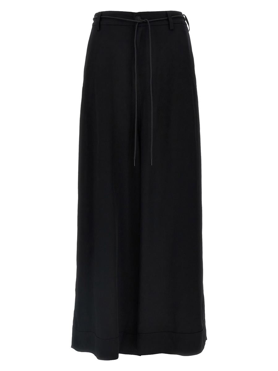 Y-3 Adidas 'Y-3 Rayon Twill Wide' Pants