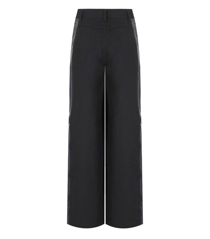 Essentiel Antwerp Gorror Black Wide Leg Pants