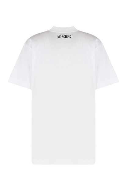 Moschino Cotton Crew-Neck T-Shirt
