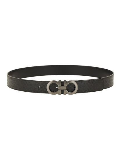 Salvatore Ferragamo Reversible "Hooks" Belt